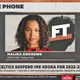 Malika Andrews called into First Take to talk to Stephen A. Smith about his comments